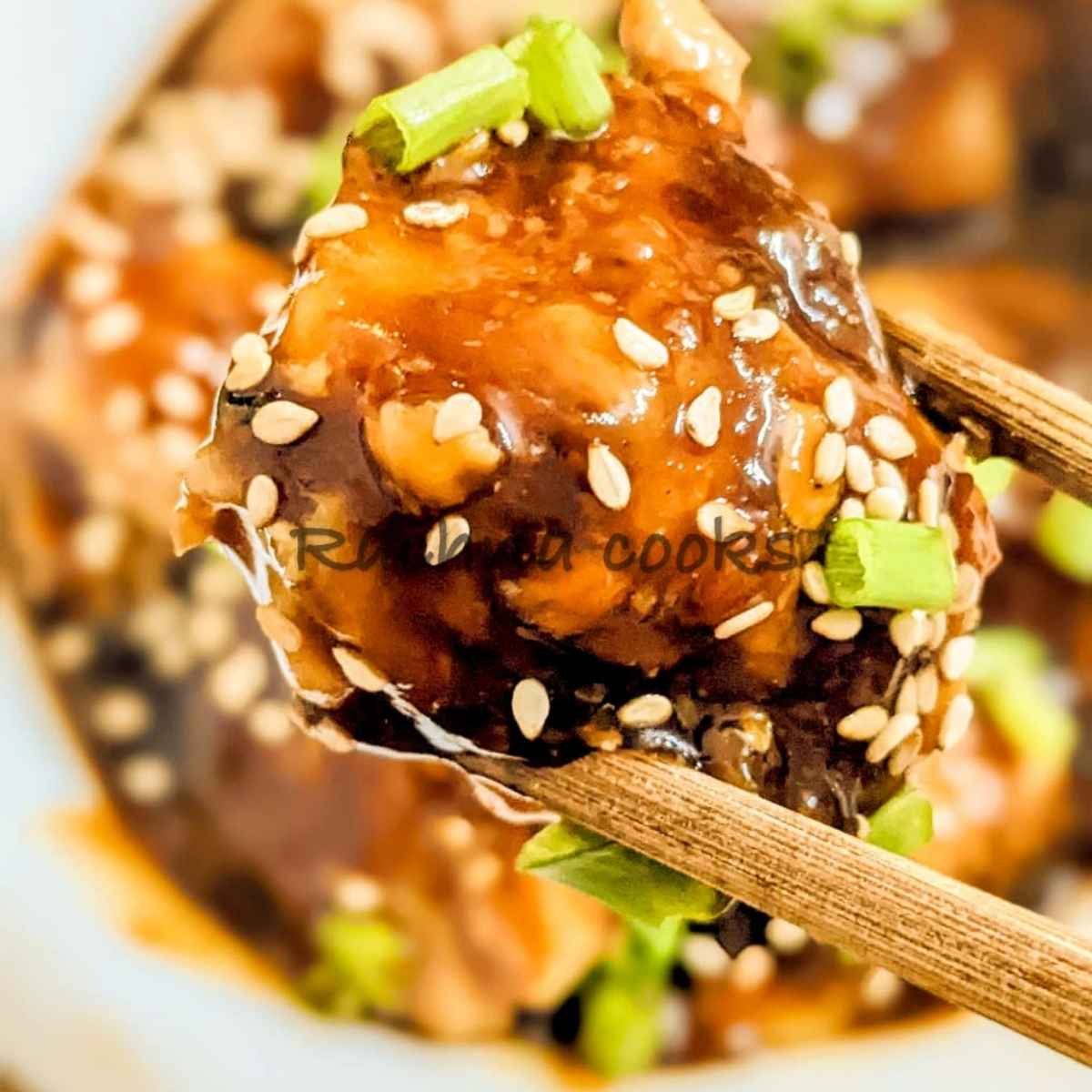 Air fryer Orange Chicken