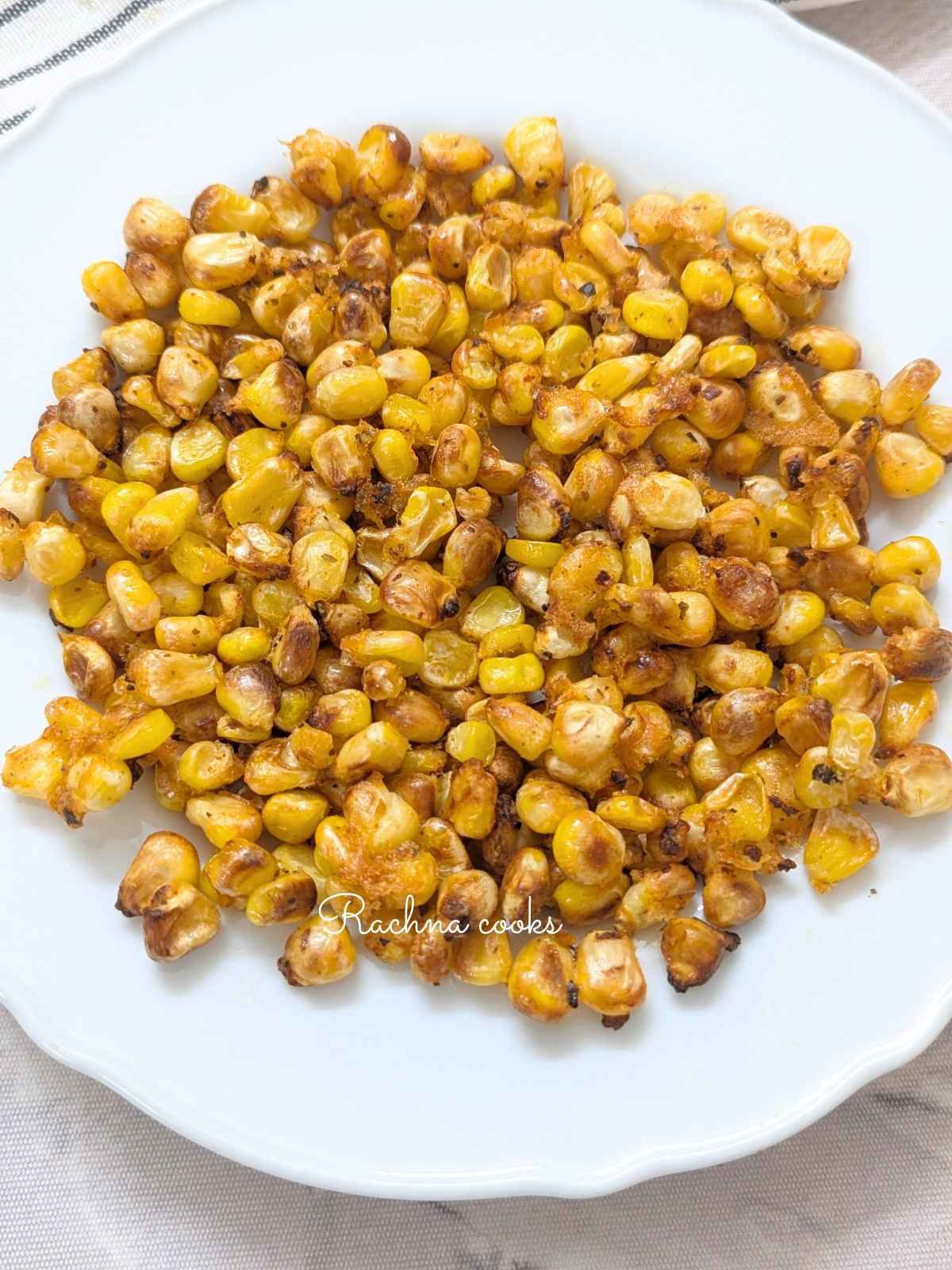 Air fryer Crispy Corn