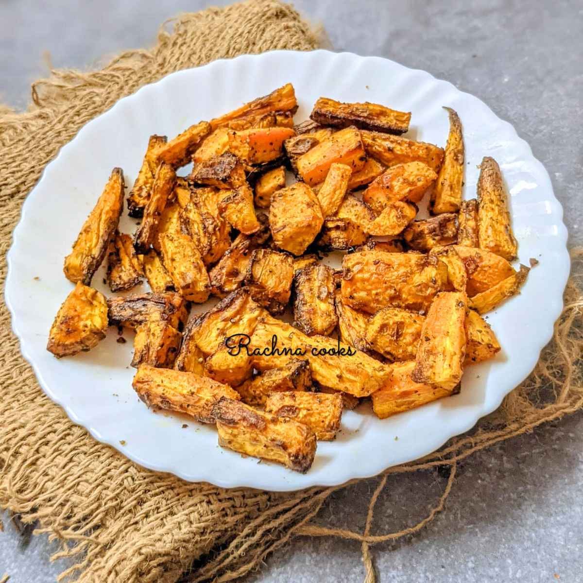 Air fryer Carrots