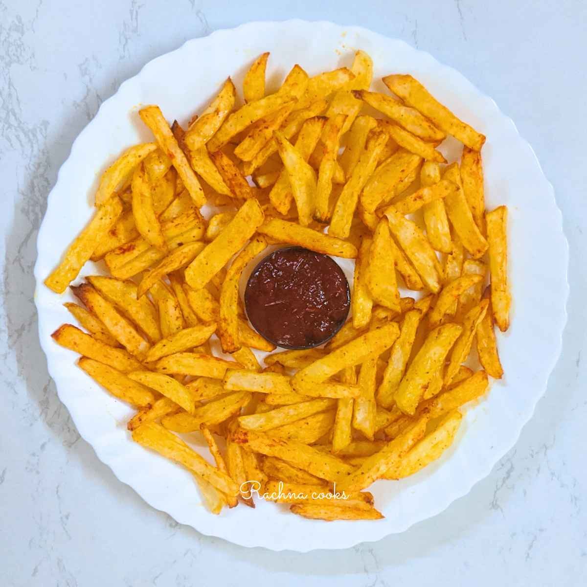 Homemade French Fries in Air fryer