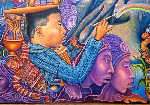 Indigenous Maya arts exhibit opens at new Latin American Cultural Center