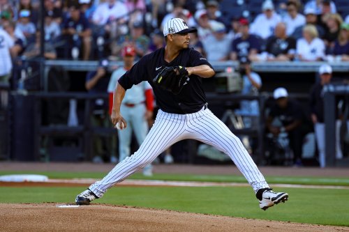Cashman: Carlos Carrasco making Yankees' Opening Day roster, Giancarlo Stanton return 'not in the near-term'