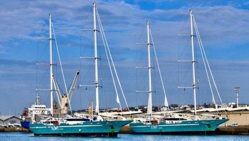 Le transport à la voile prospère...
