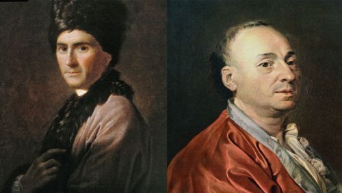 Jean-Jacques Rousseau et Denis Diderot, la déchirure