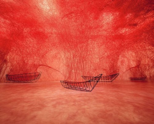 Chiharu Shiota, The Soul Trembles, une exposition au Grand Palais du 11 décembre 2024 au 19 mars 2025