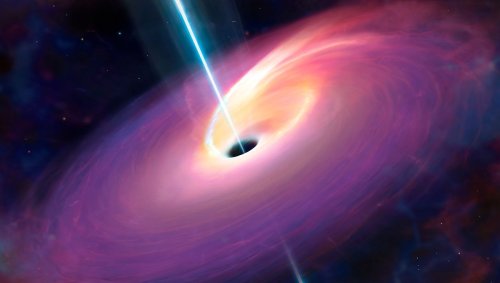 Un trou noir aperçu en train de manger une étoile