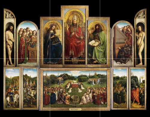 L’Agneau de Van Eyck restauré renoue avec la mystique