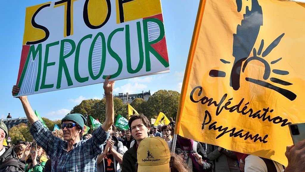 Le traité du Mercosur, le bras de fer des agriculteurs français