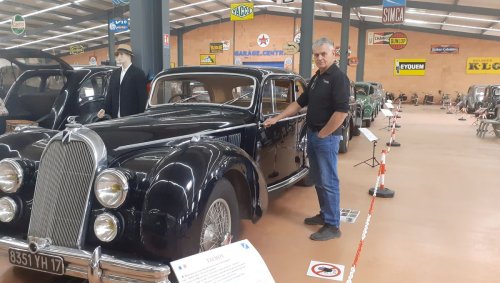 Le musée automobile d'Aunis très impréssionnant de Gilles Gaudissard au Thou près d'Aigrefeuille d'Aunis