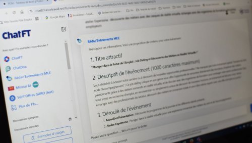 "On ne s’en passe plus" : des agents de France Travail expérimentent l’IA pour trouver des candidats aux emplois