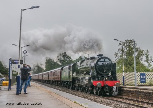 Steam locomotive 46115 Scots Guardsman to visit Carlisle this Sunday