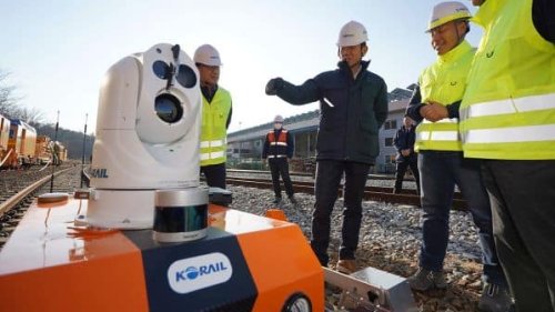 Korail develops autonomous inspection robot