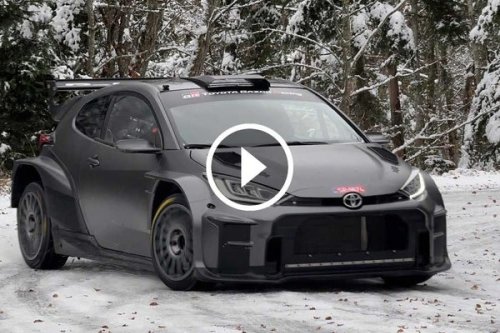 VIDEO: Toyota GR Yaris Rally2 Test