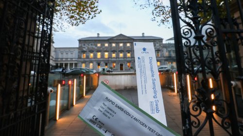 Free antigen tests agreed for Leinster House staff