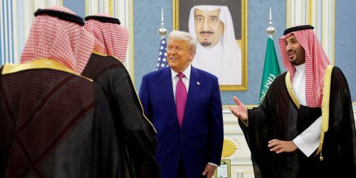 The bizarre taste of home Saudi royals flew in for Trump visit