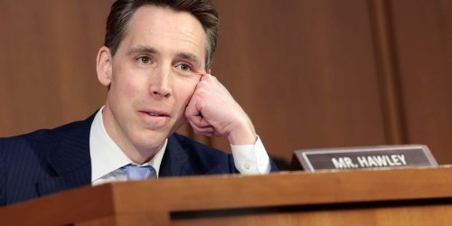 'Republicans are so stupid': Josh Hawley attacks his own party over Social Security