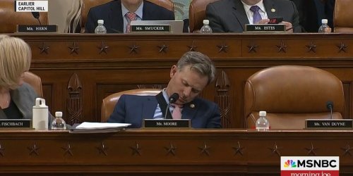 'Tired of Waiting': Republican congressman caught getting beauty rest during big hearing