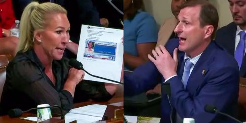 'I object!' Chaos erupts as Dem objects to 'evidence' provided by Marjorie Taylor Greene