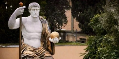 Towering Colossus of Constantine reconstructed in Rome