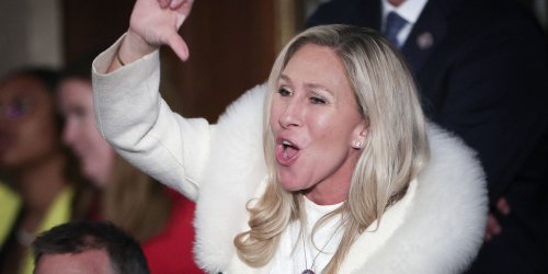 Marjorie Taylor Greene thinks Democrats want to put her in 'reeducation camps'