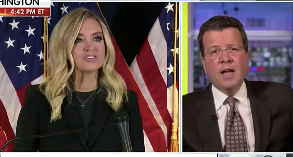 WATCH: Fox News just cut out of Kayleigh McEnany’s presser — because she was lying too much