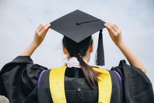Why do graduation caps have that weird square top?