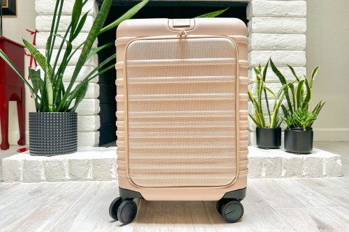 I Took the Béis Front Pocket Carry-On on Multiple International Trips, and It's a Winner