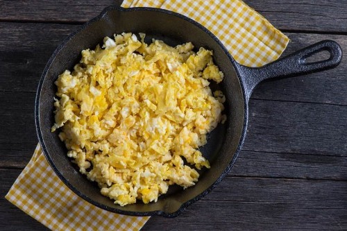 This Is the Secret Ingredient to Extra Fluffy Scrambled Eggs