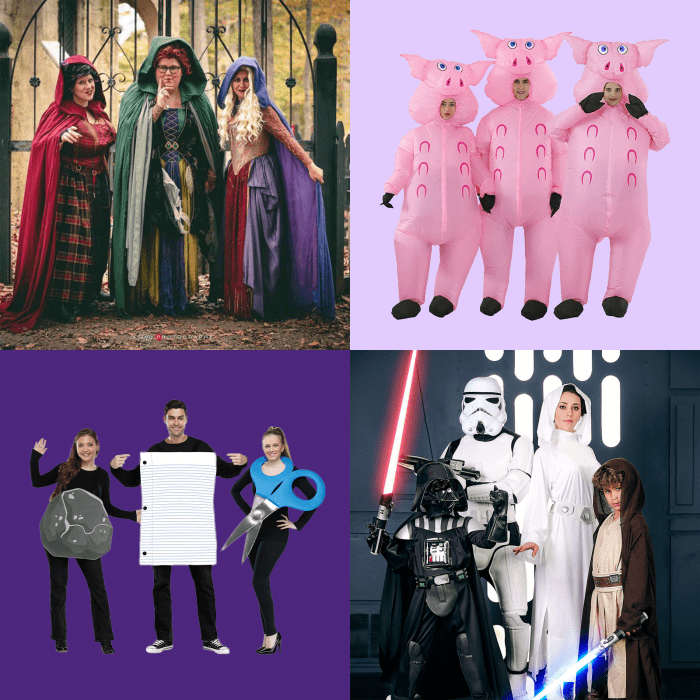 60 Best Group Halloween Costumes to Wear with Your Friends This Year