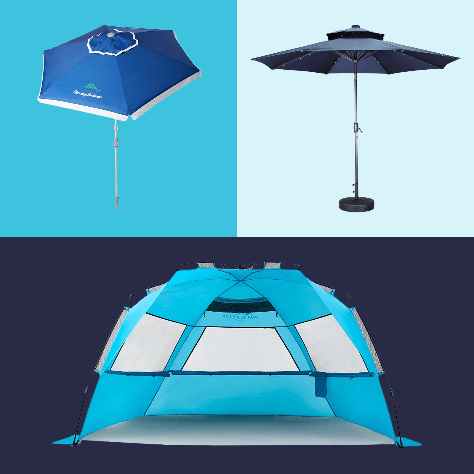 The 11 Best Beach Umbrellas for Summer That Won’t Blow Away