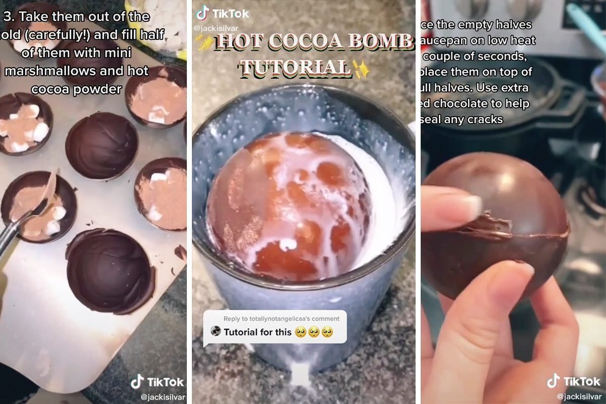 This Viral Video Shows You How to Make Hot Cocoa Bombs at Home