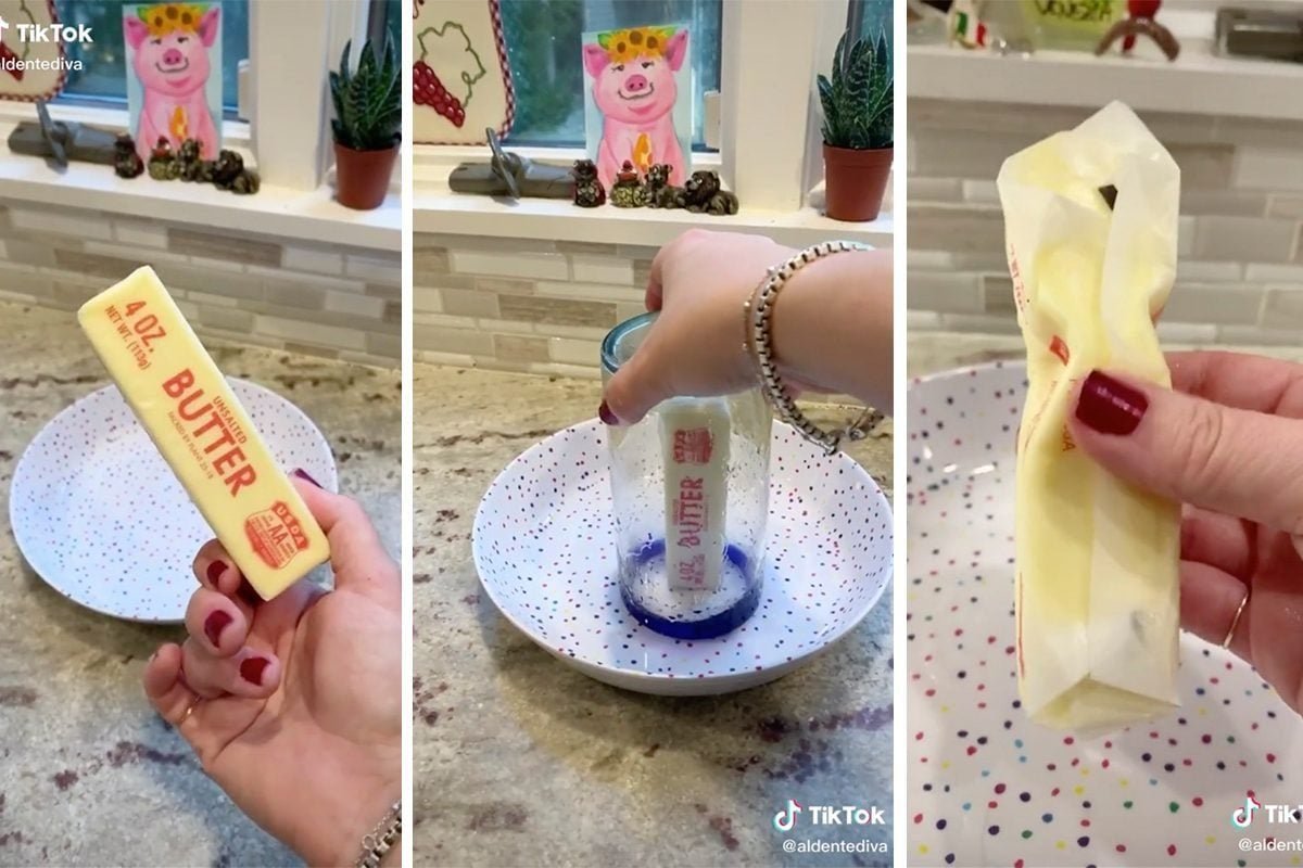 This Viral Video Shows You a Trick to Soften Butter in Minutes