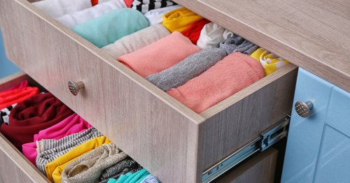 Here's How to Finally Organize Those Messy Dresser Drawers
