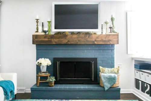 Transform Your Brick Fireplace: Step-by-Step Guide for Stunning Results!