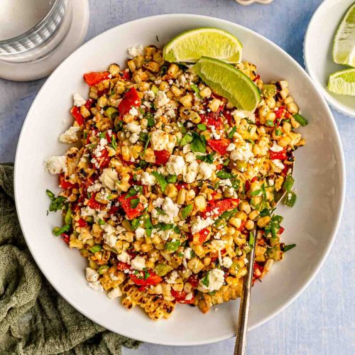 Grilled Corn Salad – Real Food with Sarah
