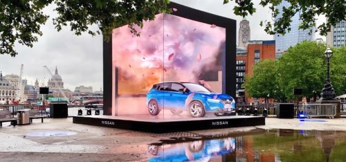 Nissan Launches 3D Car Experience on the Streets of London