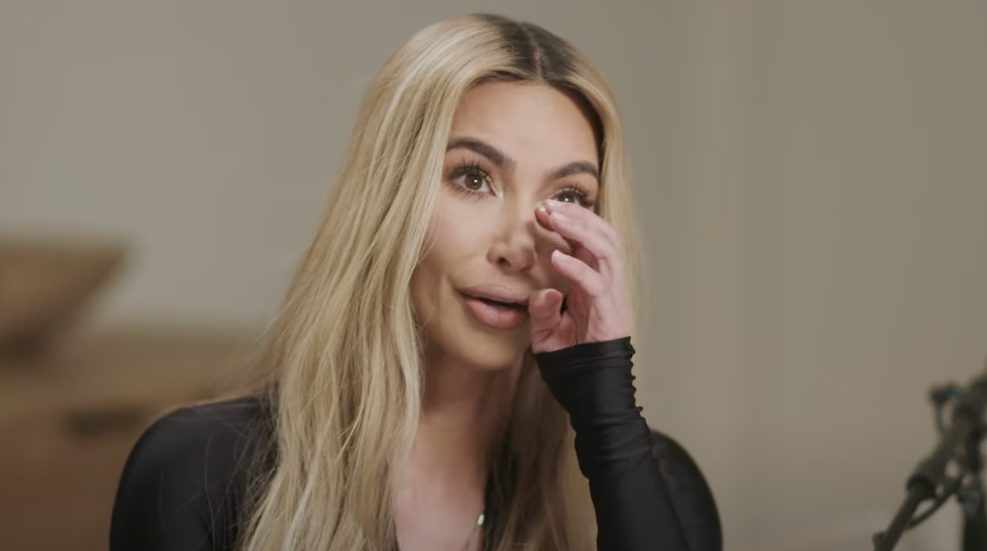 Kim Kardashian in tears as she says co-parenting with Kanye West is 'hard'