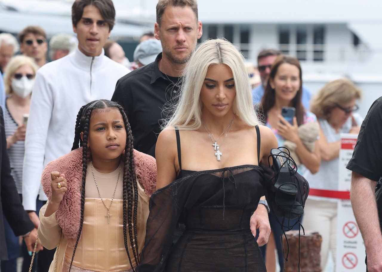  North West stealing the spotlight – Kourtney Kardashian’s wedding to rap debut - cover