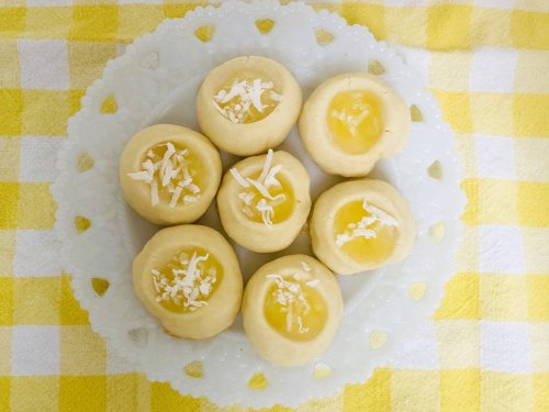 Lemon Puff Cookies - Real Life of Lulu