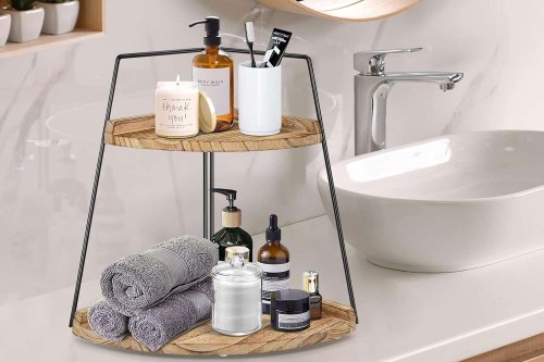 This Secret Amazon Storefront Is Full of Earthy Tones for a Fall Bathroom Refresh