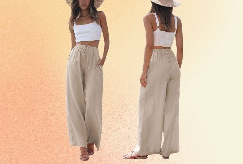 Amazon’s No.1 Best-Selling Linen Pants Keep Shoppers Comfortable and Cool, and They’re on Sale for $30
