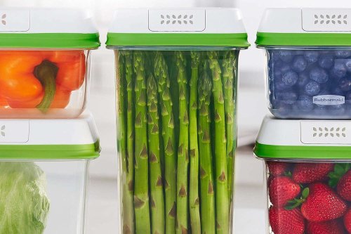 Produce Lasts '2 to 3 Times as Long' in These Rubbermaid Storage Containers Thanks to One Detail