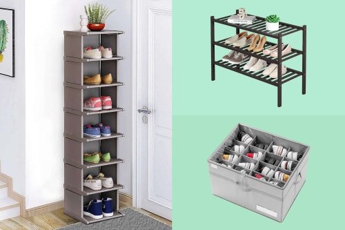 16 Clever Amazon Shoe Storage Solutions Under $30 at Amazon to Help You Declutter Your Closet and Entryway