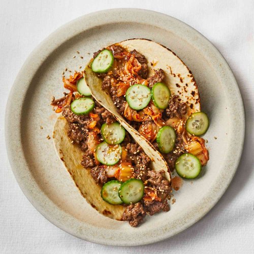 Bulgogi-Inspired Beef Tacos