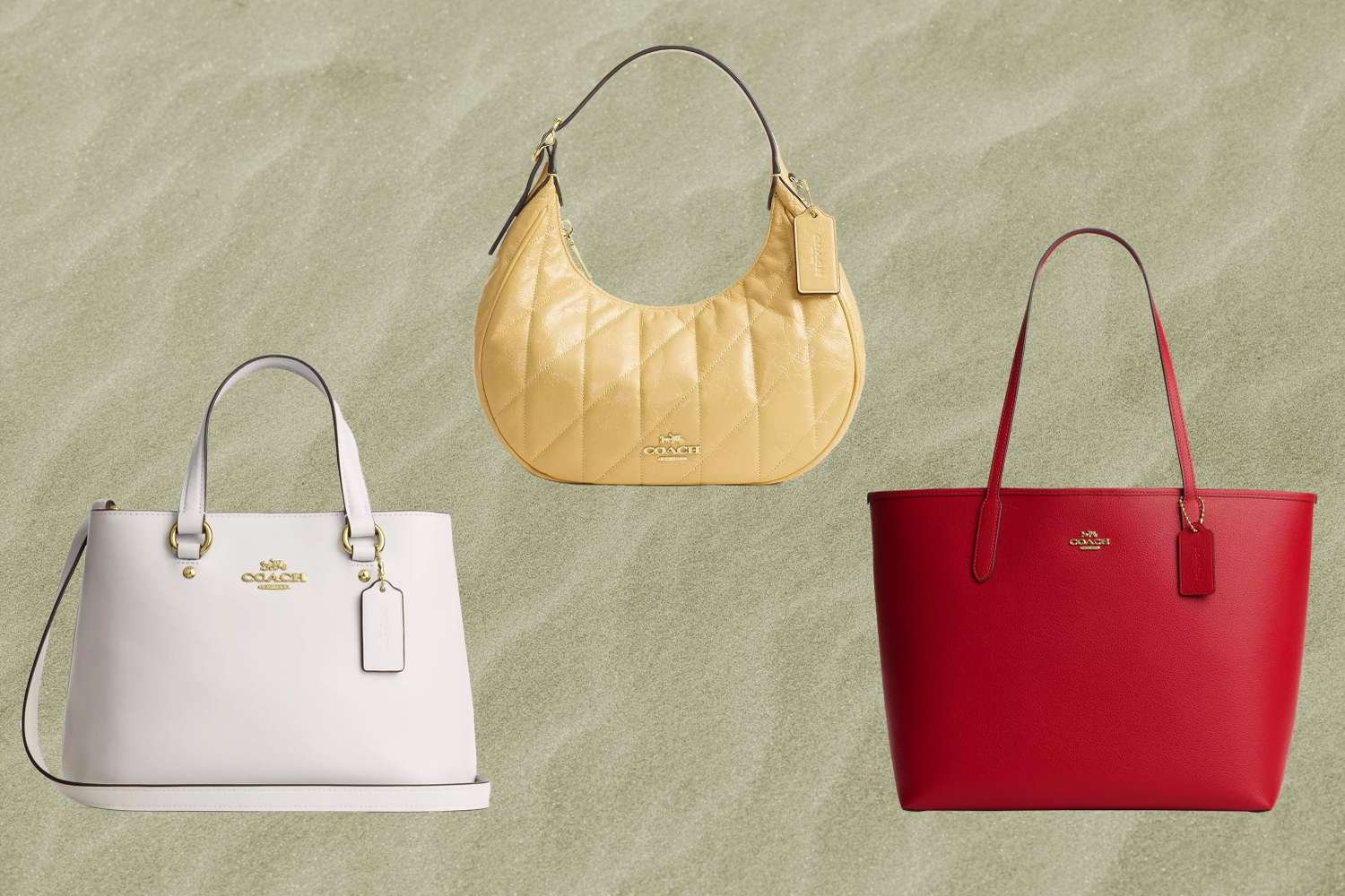 Coach Outlet’s New Arrivals Include Summer’s Hottest Colors—Think Tomato Red, Butter Yellow, and More From $49