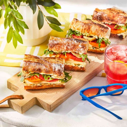 Fancy Tomato Sandwiches