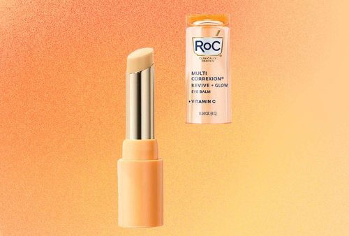 RoC's Vitamin C Eye Balm Is 'Like Silk' on Skin, and Successfully 'Smooths Out' Crepey Eyelids