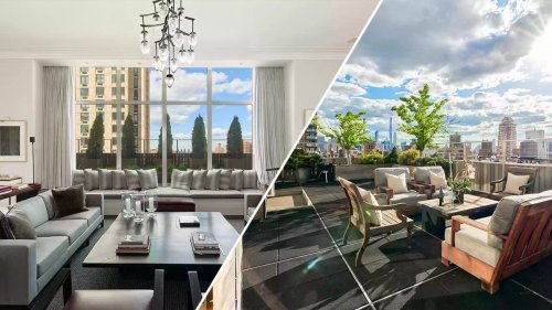 A 'Very Lucky' Buyer Will Enjoy the Terrific Terrace at This $18M Manhattan Penthouse
