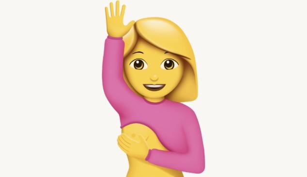 Un punto de vista diferente para el emoji de la mano levantada