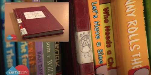 An 8-year-old snuck his handwritten book onto a library shelf. Now it has a 56-person waiting list.